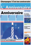 Champagne et gâteaux : ton anniversaire !